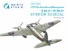 Quinta Studio QD72253 DH Mosquito B Mk.IV/PR Mk.IV 3D-Printed & coloured Interior on decal paper (Tamiya) 1/72